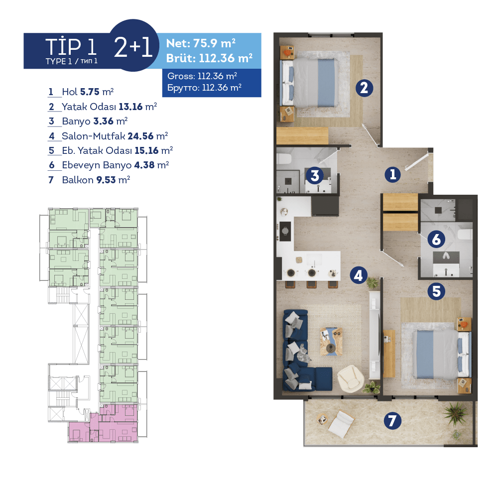 MB-Azure-Resort-ornek-daire-plani-01